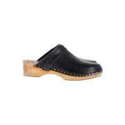 Pre-owned Leather flats Isabel Marant Pre-owned , Black , Dames