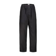 Straight Trousers Lemaire , Black , Dames