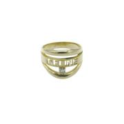 Pre-owned Yellow Gold rings Celine Vintage , Yellow , Heren