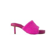 Fabric heels Jacquemus , Pink , Unisex