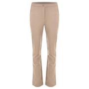 Wide Trousers DNM Pure , Beige , Dames