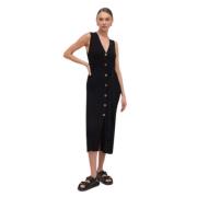 Maxi Dresses Twinset , Black , Dames