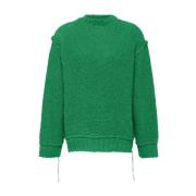 Round-neck Knitwear Sacai , Green , Heren