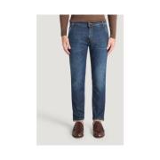 Slim-fit Jeans PT Torino , Blue , Heren