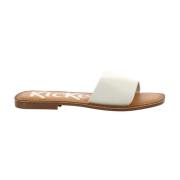 Mules Kickers , White , Dames