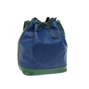 Pre-owned Leather louis-vuitton-bags Louis Vuitton Vintage , Blue , Da...