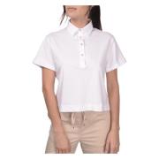 Polo Shirts Gran Sasso , White , Dames
