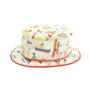 Pre-owned Cotton hats Hermès Vintage , Multicolor , Dames