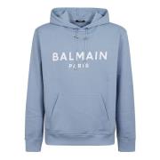 Sweatshirts Balmain , Blue , Heren