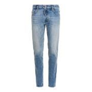 Slim Fit Blauwe Jeans Dsquared2 , Blue , Heren