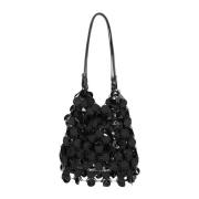 Shoulder Bags Paco Rabanne , Black , Dames