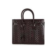 Pre-owned Leather crossbody-bags Yves Saint Laurent Vintage , Brown , ...