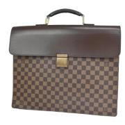 Pre-owned Canvas louis-vuitton-bags Louis Vuitton Vintage , Brown , Da...