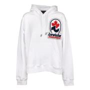 Hoodies Dsquared2 , White , Dames