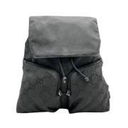 Pre-owned Fabric backpacks Gucci Vintage , Black , Dames