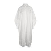 Shirt Dresses Ermanno Scervino , White , Dames