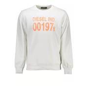 Sweatshirts Diesel , White , Heren