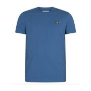 Biologisch Katoen Blauw T-Shirt Lyle & Scott , Blue , Heren