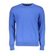 Round-neck Knitwear La Martina , Blue , Heren