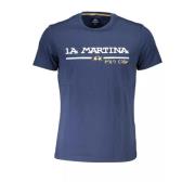T-Shirts La Martina , Blue , Heren