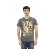 T-Shirts Trussardi , Gray , Heren