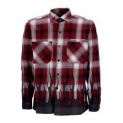 Casual Shirts Vision OF Super , Red , Heren