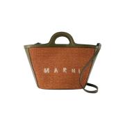 Pre-owned Nylon handbags Marni Pre-owned , Brown , Dames