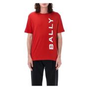 T-Shirts Bally , Red , Heren