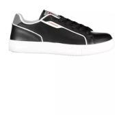 Contrast Logo Sneaker voor Heren Carrera , Black , Heren