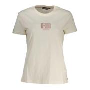 T-Shirts Napapijri , Beige , Dames