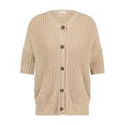 Cardigans Jane Lushka , Beige , Dames