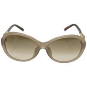 Pre-owned Plastic sunglasses Gucci Vintage , Brown , Dames