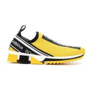 Sneakers Dolce & Gabbana , Yellow , Dames