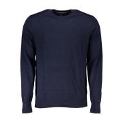 Round-neck Knitwear Tommy Hilfiger , Blue , Heren