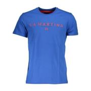 T-Shirts La Martina , Blue , Heren