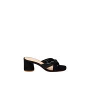 Monica Knot Mule Fabienne Chapot , Black , Dames