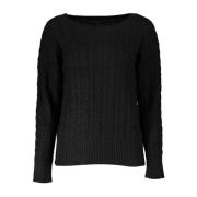 Round-neck Knitwear Guess , Black , Dames