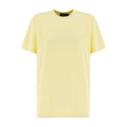 T-Shirts Fabiana Filippi , Yellow , Dames