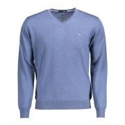 V-neck Knitwear Harmont & Blaine , Blue , Heren