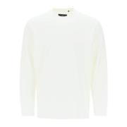 Long Sleeve Tops Y-3 , White , Heren