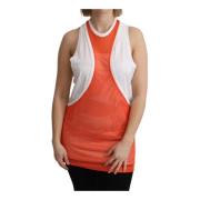 Sleeveless Tops Dsquared2 , Orange , Dames