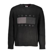 Round-neck Knitwear Tommy Hilfiger , Black , Heren