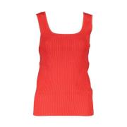 Sleeveless Tops Tommy Hilfiger , Red , Dames