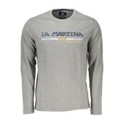 Long Sleeve Tops La Martina , Gray , Heren