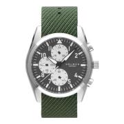 Chronografische Grijze Wijzerplaat Horloge Holmen Copenhagen , Green ,...
