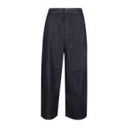 Wide Trousers Sarahwear , Blue , Dames