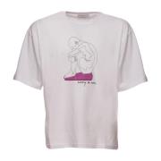 BAS TEE Slow T-Shirt en Polo Société Anonyme , White , Heren