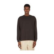 Robert Longsleeve T-shirt Meta Campania Collective , Brown , Heren