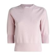 Round-neck Knitwear Mantù , Pink , Dames