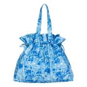 Tas met Pool Water Print Jaaf , Blue , Dames